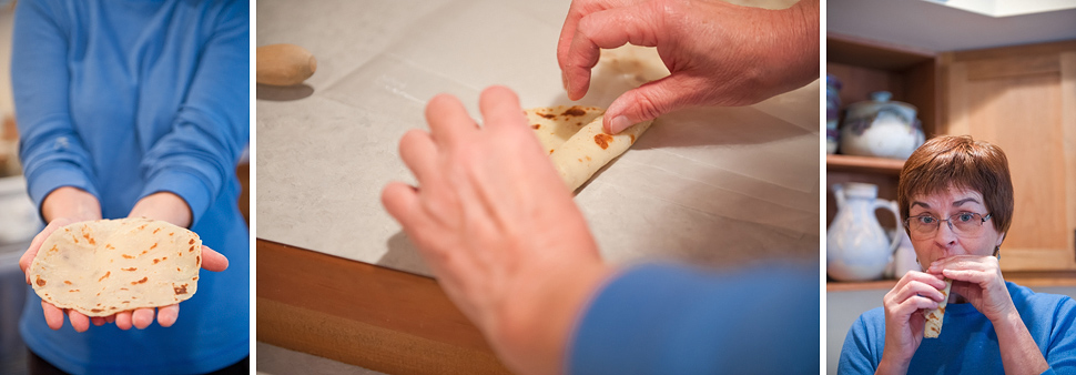 Lefse making 11